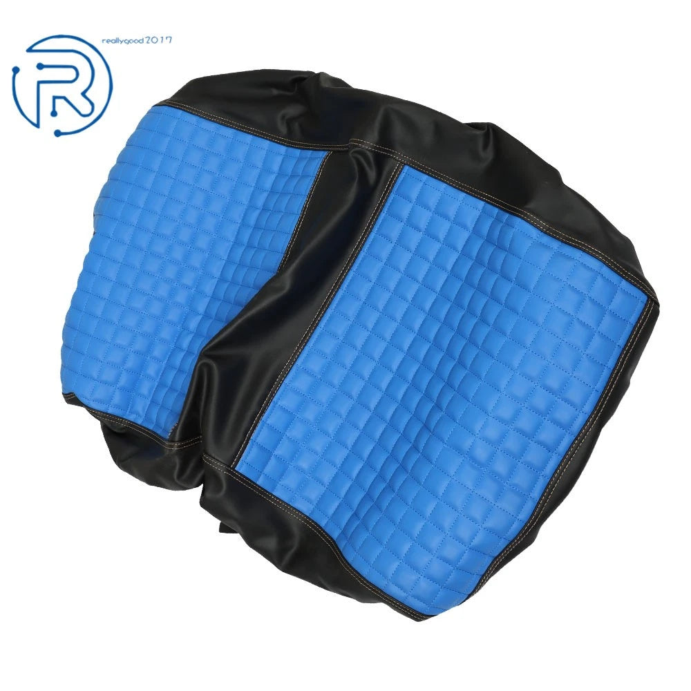 2Pcs Blue Vinyl Front Seat Cover for Club Car DS Precedent