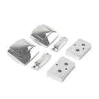 Chrome Tour Trunk Latches for Harley Electra Glide, Street Glide, Road King