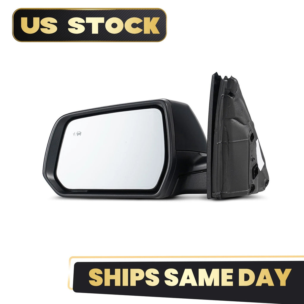 Left Side Mirror for GMC Acadia (2017–2019) Power Heated Blind Spot 13 Pins