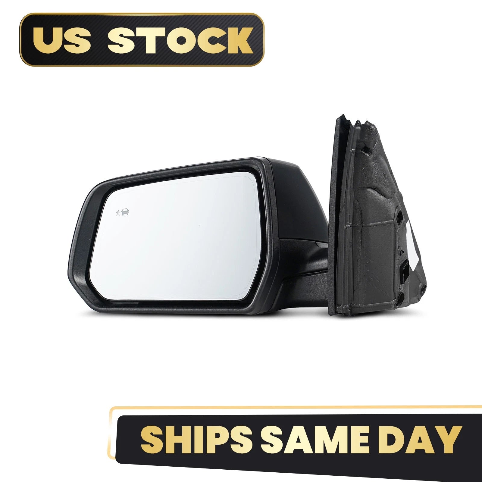Left Side Mirror for GMC Acadia (2017–2019) Power Heated Blind Spot 13 Pins