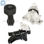 3X Engine Motor & Transmission Mount Set for Honda Civic (2012–2013)