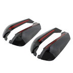Air Deflector Side Wind Screen for Yamaha NMAX 155 (2020–2024) Carbon Black