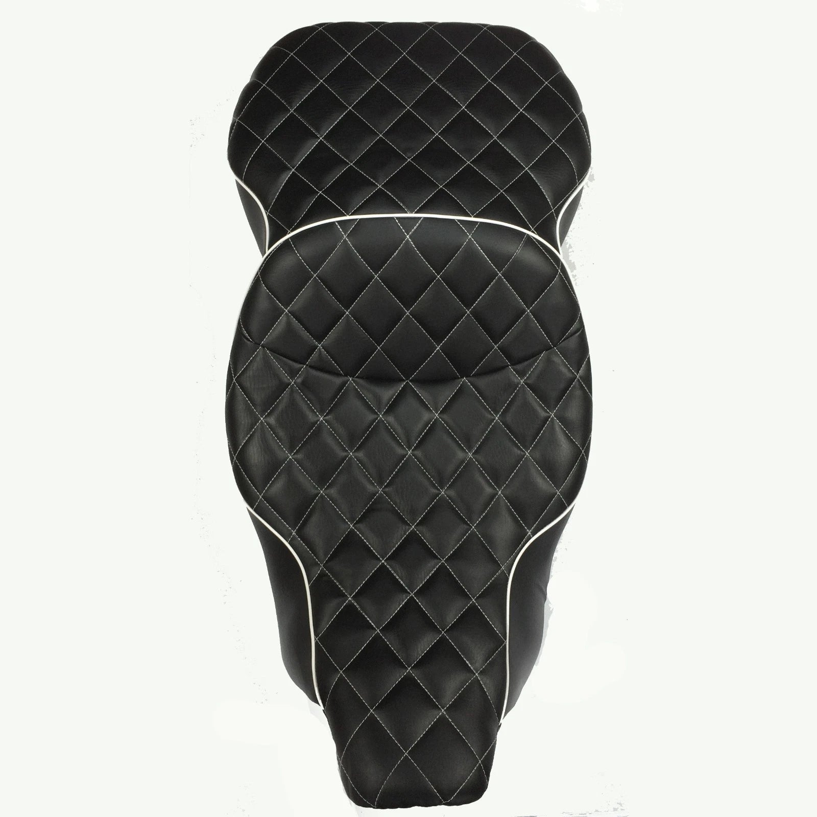 Custom 2-Up Diamond Stitch Seat for Harley FLHT Electra Glide (1997–2006)