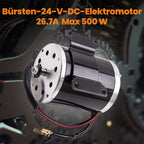 500W 24V DC Electric Motor for Scooter Go-Kart Minibike DIY (MY ZY 1020, 2010–2019)
