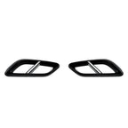 Rear Exhaust Muffler Pipe Tip Tailpipe Cover Trim for Benz E-Class (2024)