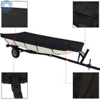 Waterproof Jon Boat Cover for 16FT Boats (Heavy Duty, Trailerable)