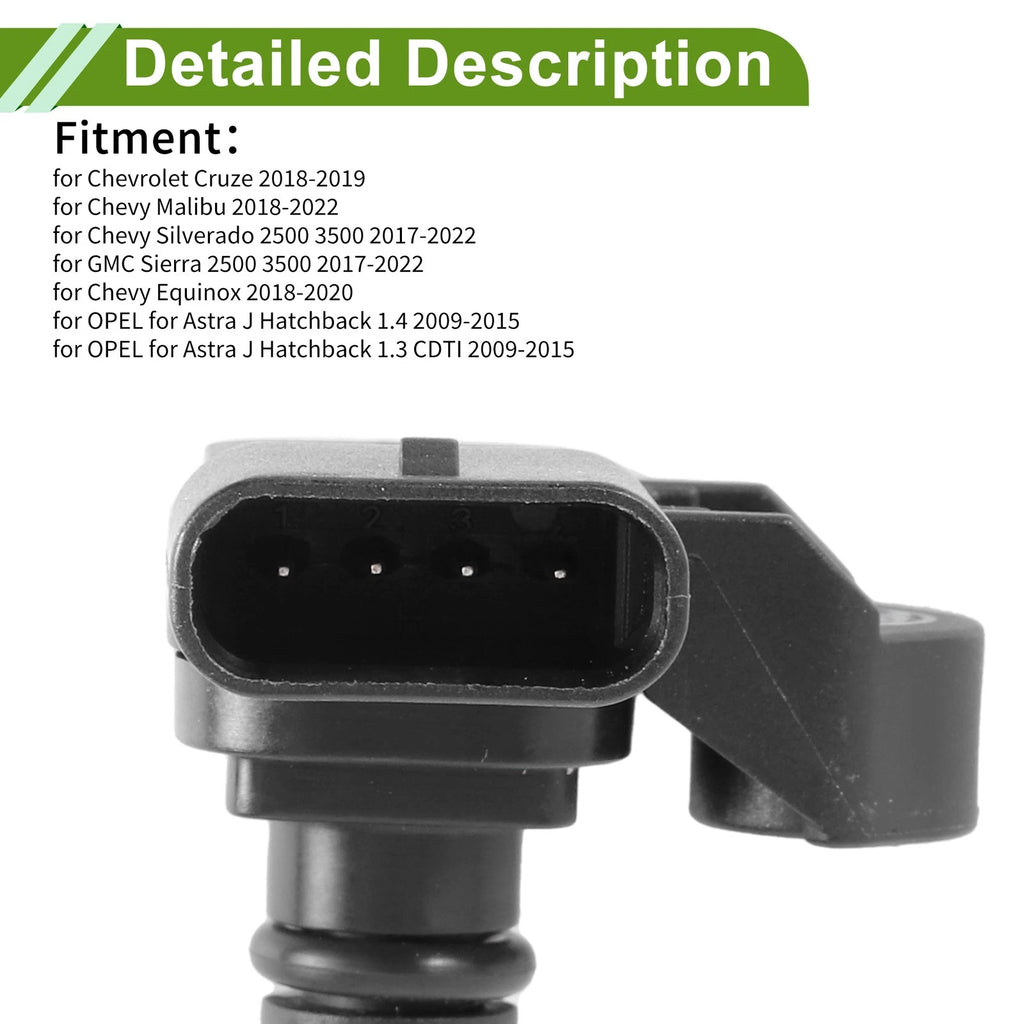 MAP Sensor for Chevrolet Cruze (2018–2019) No.12670600