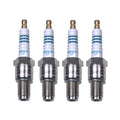 Set of 4 Double Platinum Spark Plugs for Audi A3 Q3, VW CC, Passat, Honda Civic