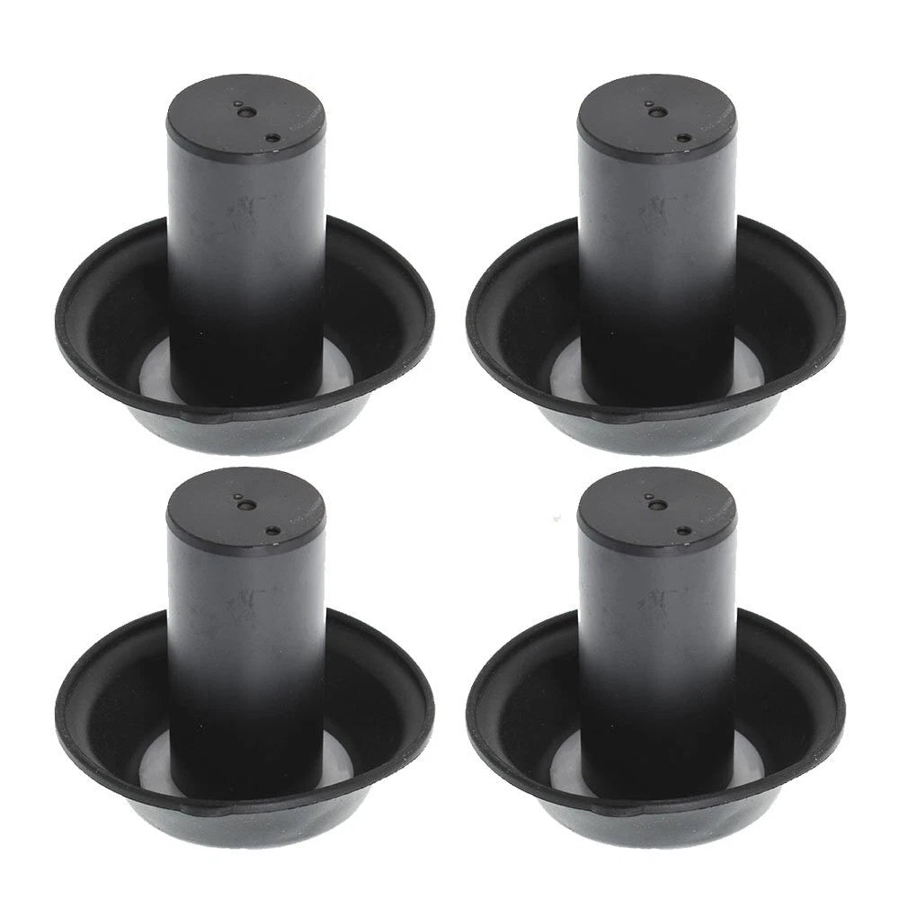 Set of 4 Carburetor Plunger Diaphragms for Yamaha Vmax 1200 (1985–2007)