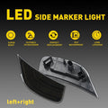 2X LED Smoked White Side Bumper Marker Light for Cadillac ESV Escalade (2021–2022)