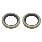 2Pcs Propeller Shaft Oil Seal for OMC (321453, 317843, 18-2051, 18-2026)