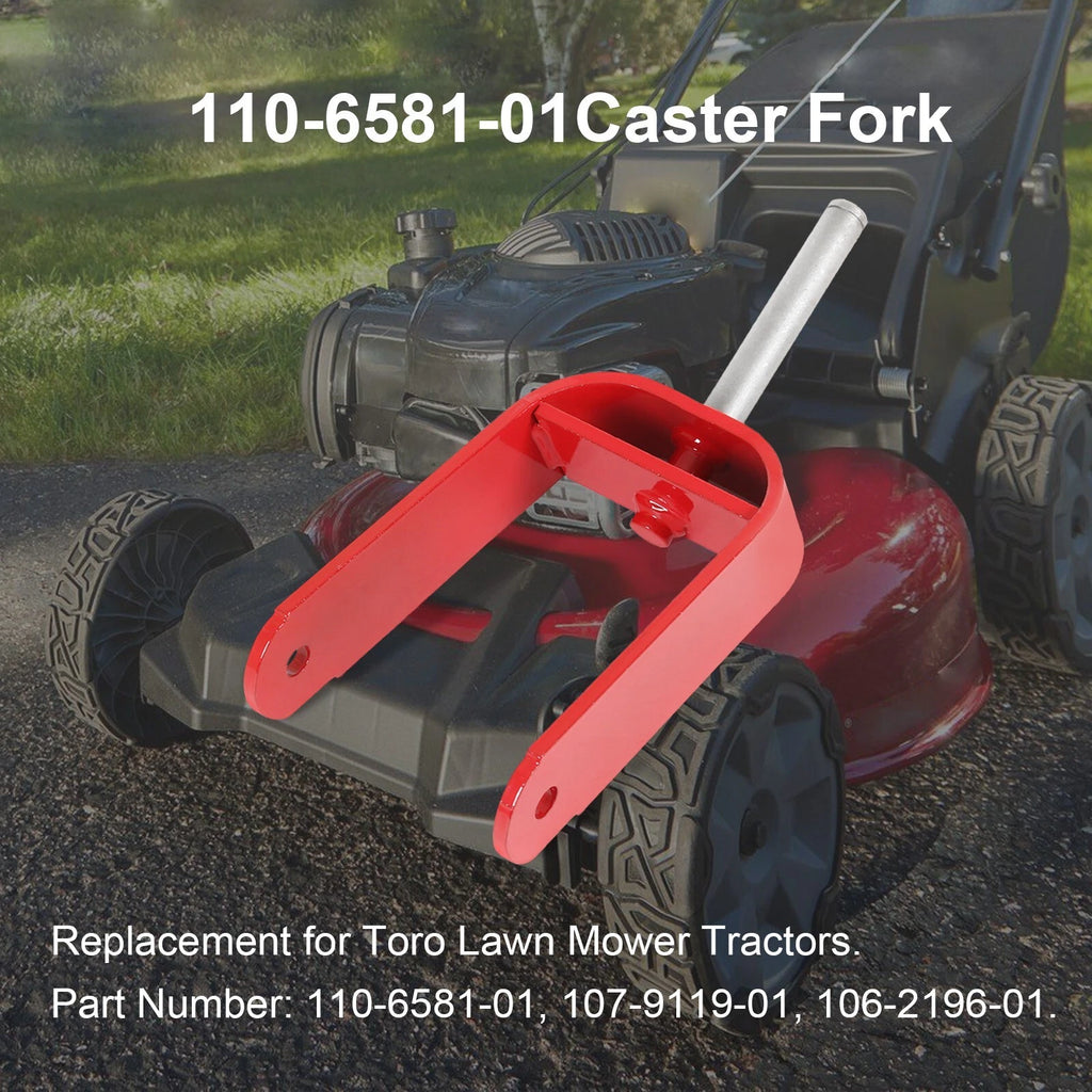 Caster Fork for Toro (106-2196-01, 107-9119-01, 110-6581-01)