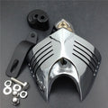 Chrome Twin Horn Cover Cowbell Kit for Harley Motorcycle (1992–2020)