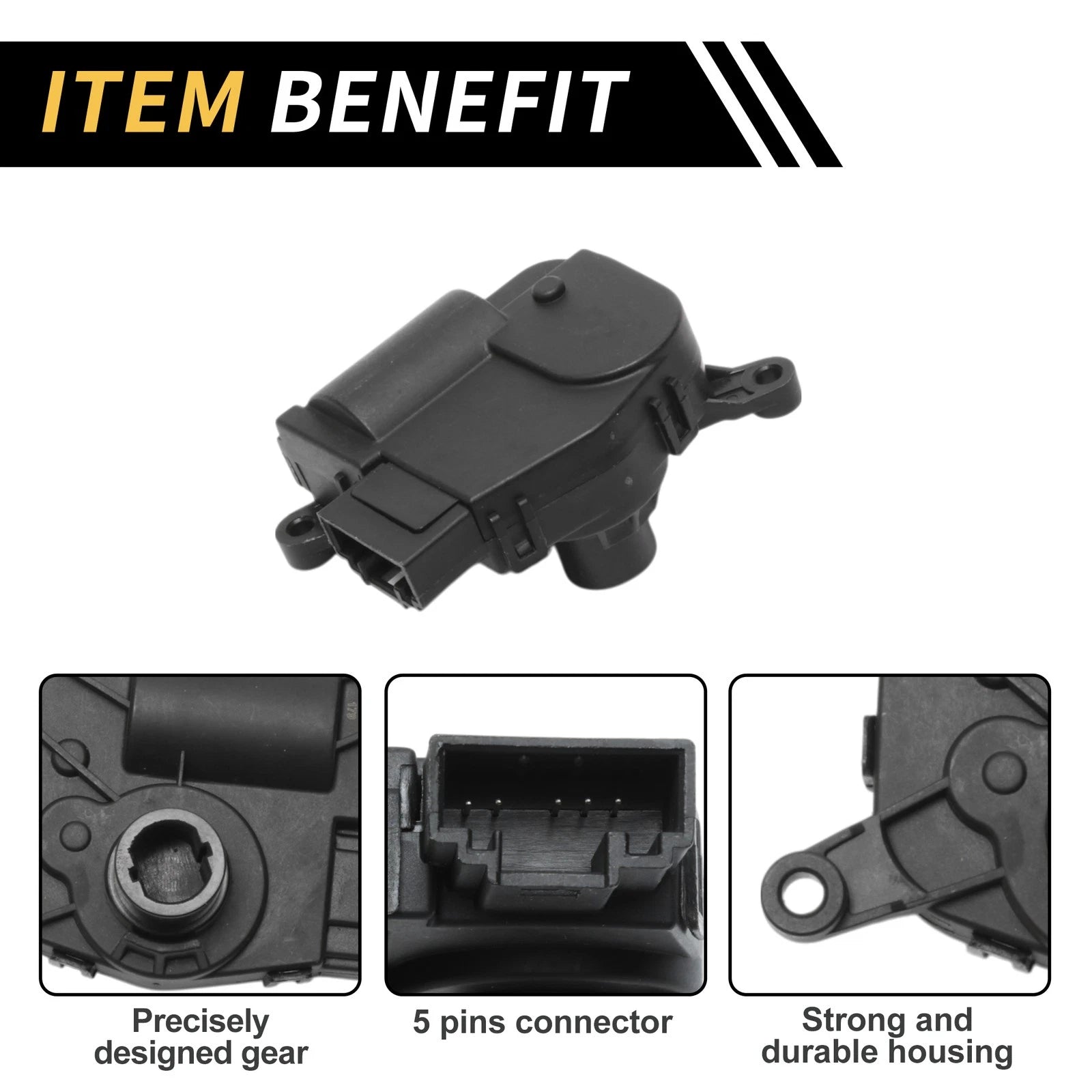 HVAC Heater Blend Door Actuator for Chevrolet Corvette (2014–2019) No. 22842100