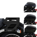 Black Solo Luggage Mount Rack for Harley Low Rider FXLRS FXLRST (2022-2024)