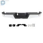Chrome Rear Step Bumper Assembly for Ford F-250 F-350 Super Duty (2017–2022)
