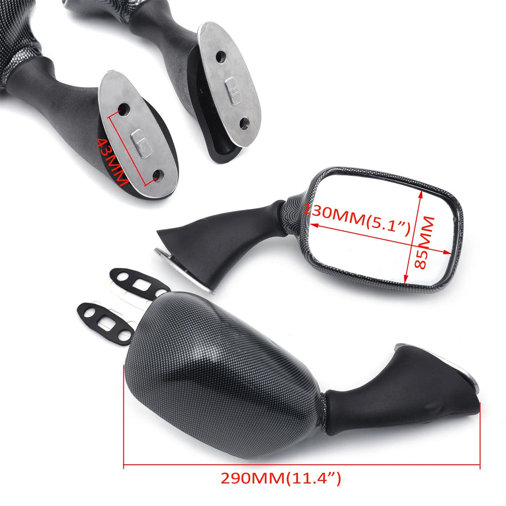 OEM Mirror for Suzuki GSX-R600/750/1000 (2000–2003), Hayabusa (1999–2020)
