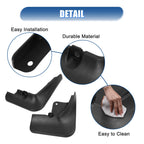 Mudguards Fender Kit for Nissan Sentra (2020–2022) with Screws Black