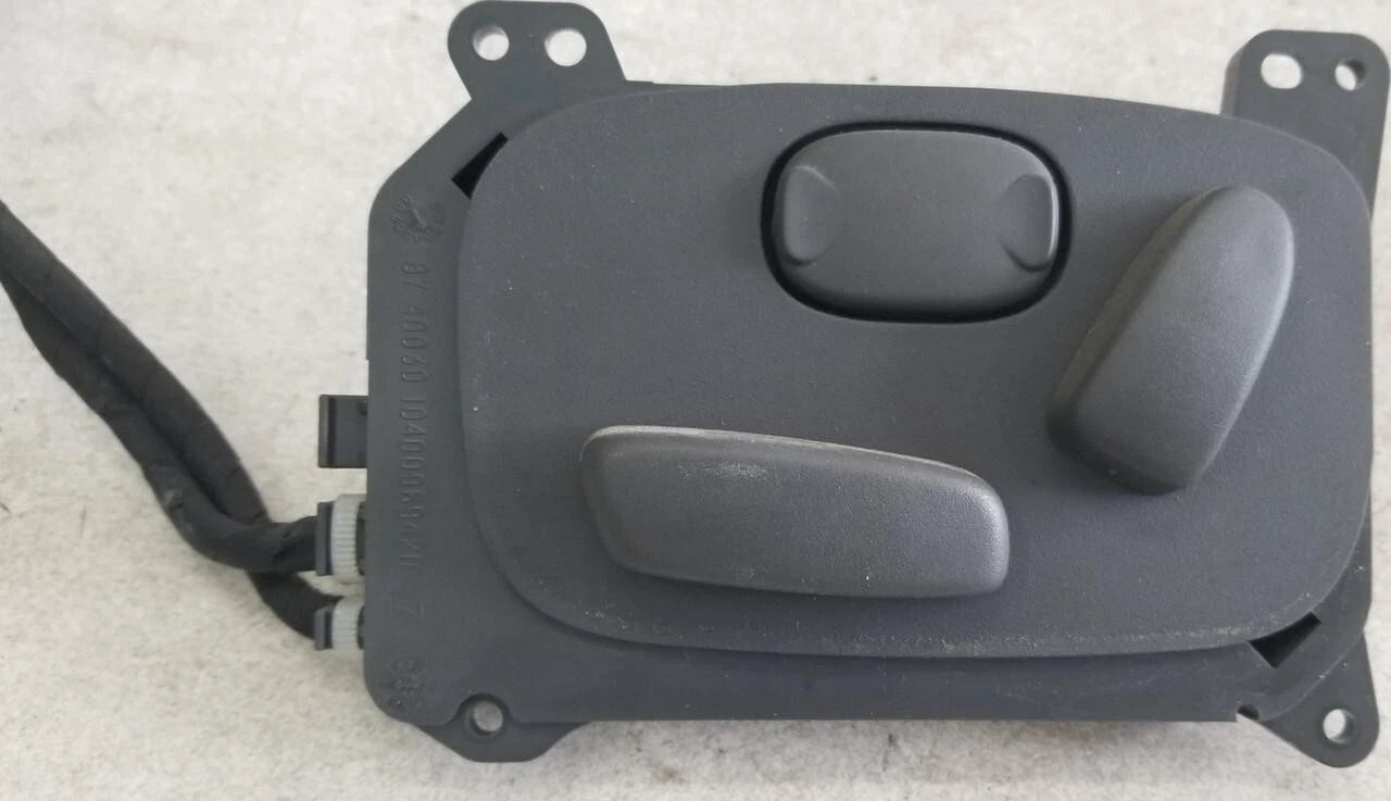 Power Seat Slide Control Switch LH for Jaguar S-Type (2003–2006) Gray