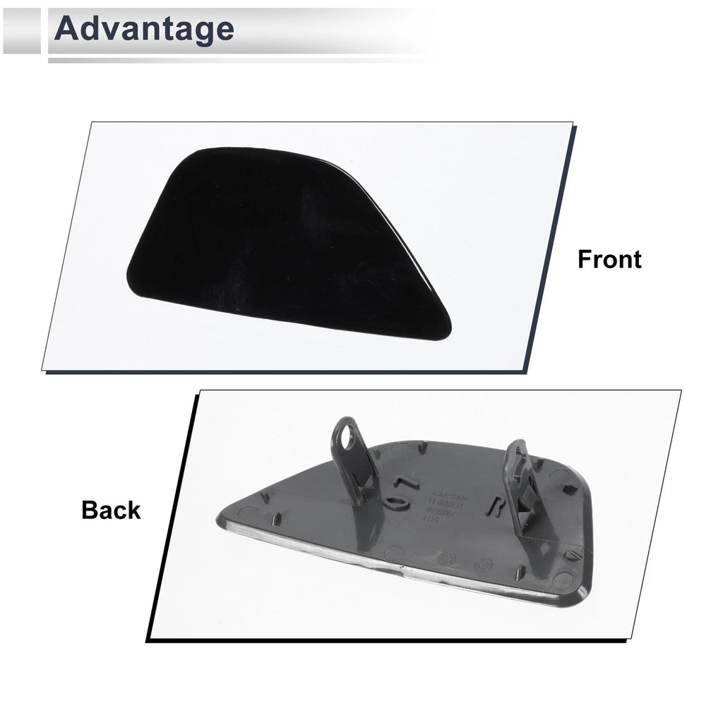 Bumper Headlight Washer Nozzle Cover Cap for BMW 535i (2011–2016)