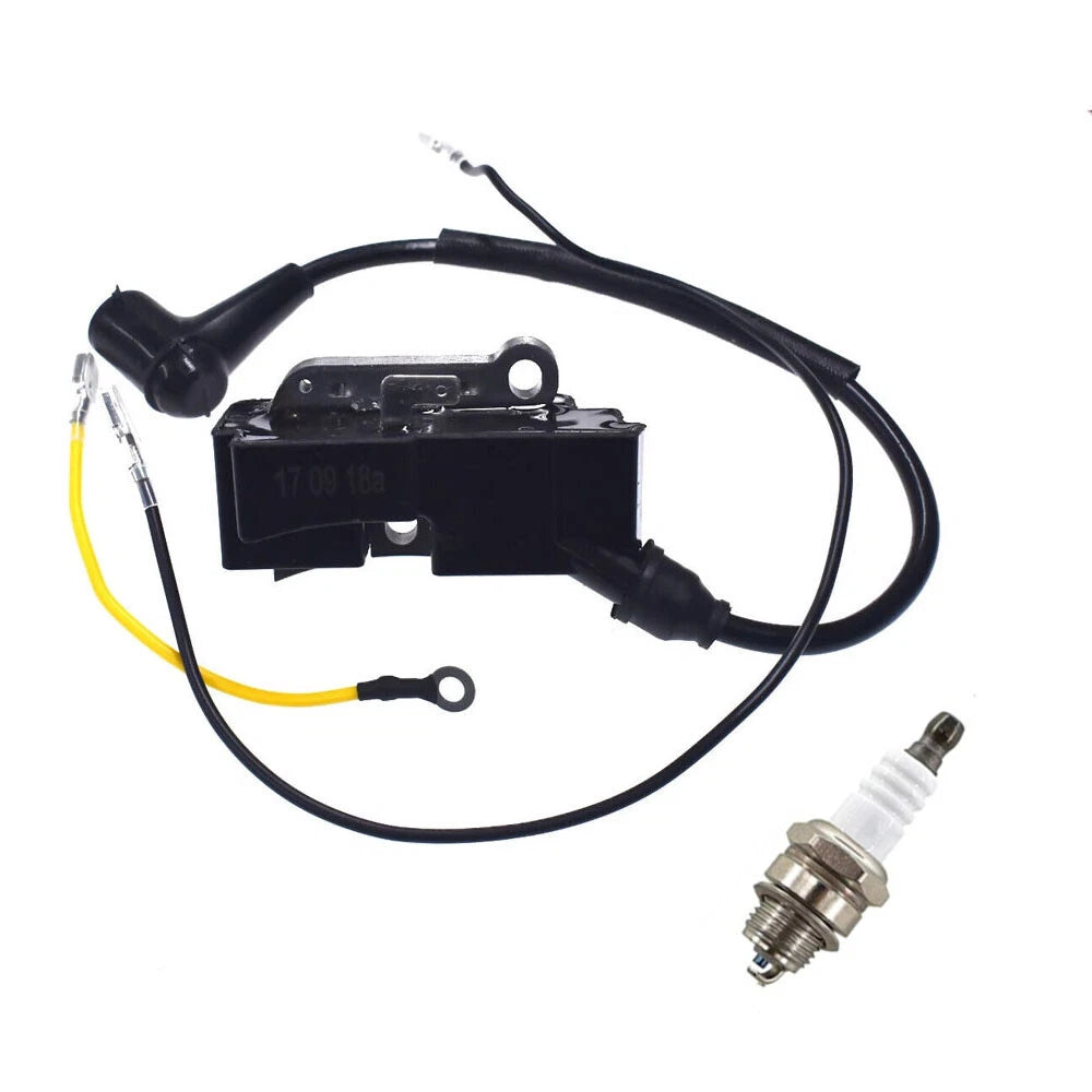 Ignition Coil Spark Plug for Husqvarna 340 345 350 365 372 (1999–2023)