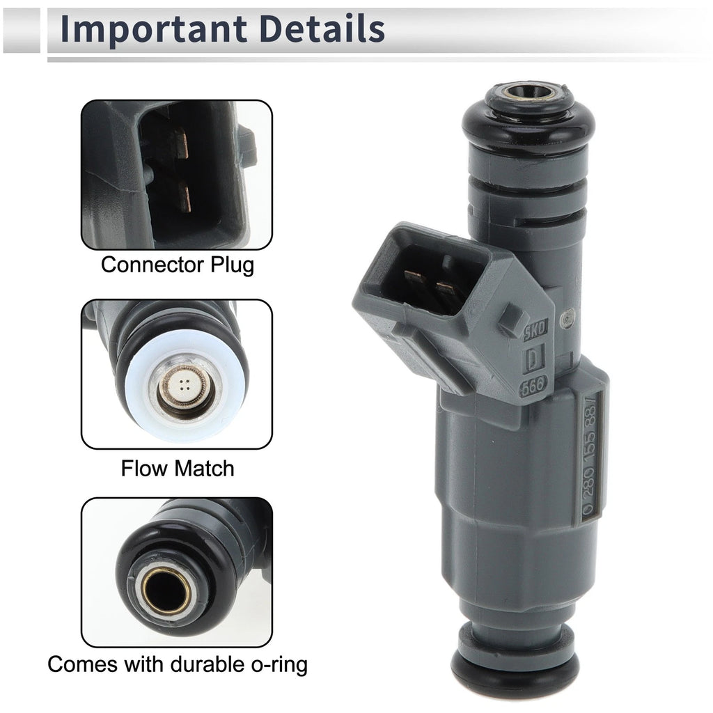 1Pc Fuel Injector No.0280155887 for Ford Escape 2.0 (2001–2004)