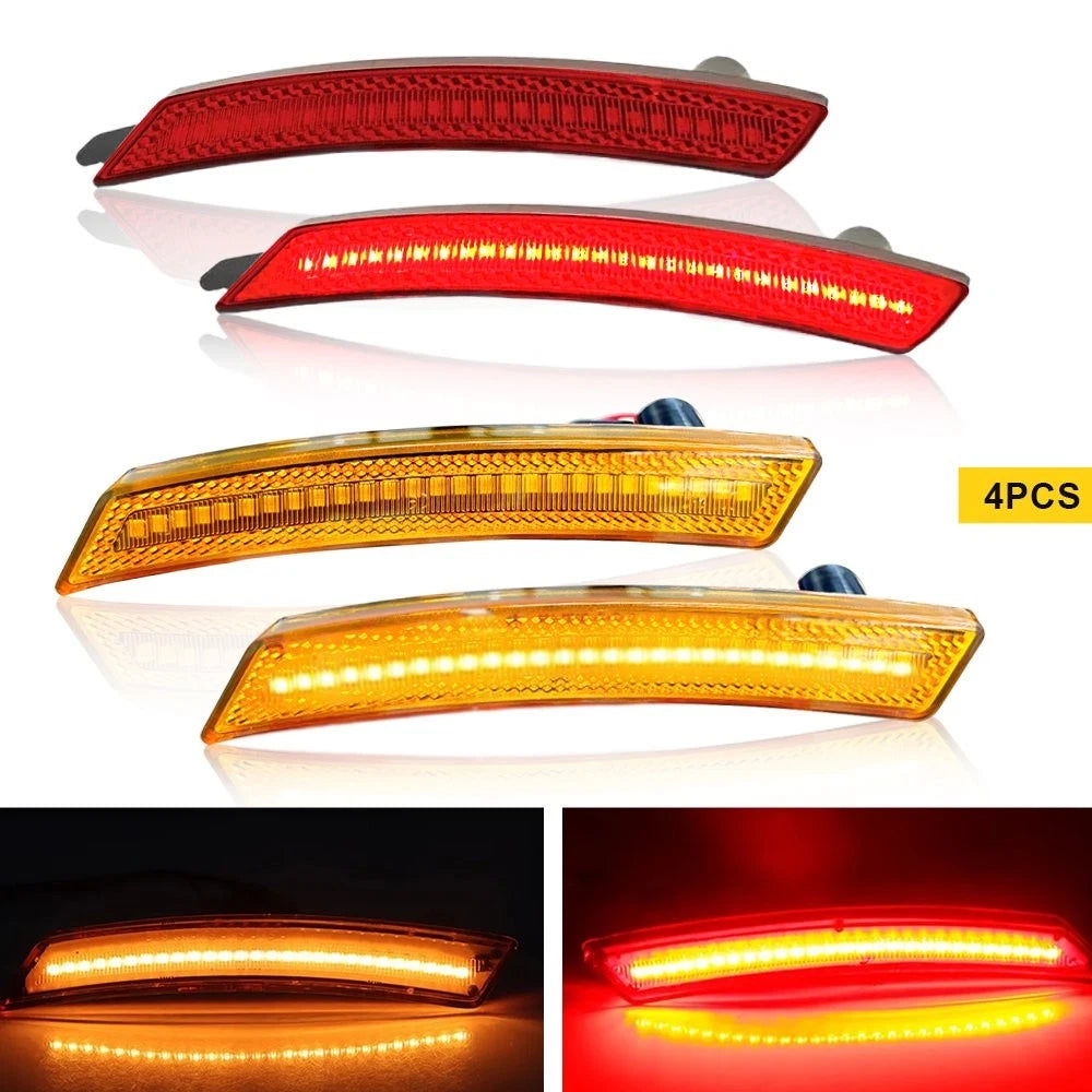 Set of 4 LED Side Marker Lights for Mini Cooper 2 R55 R56 R57 R58 R59 R60