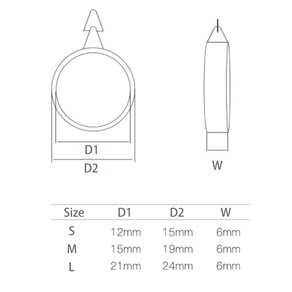 Fishing Hook Holders Set of 5 for (6mm/0.24inch)