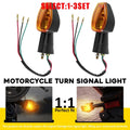 Set of 2 Turn Signal Lights Amber for Honda CBR600RR F5 (2003–2006)