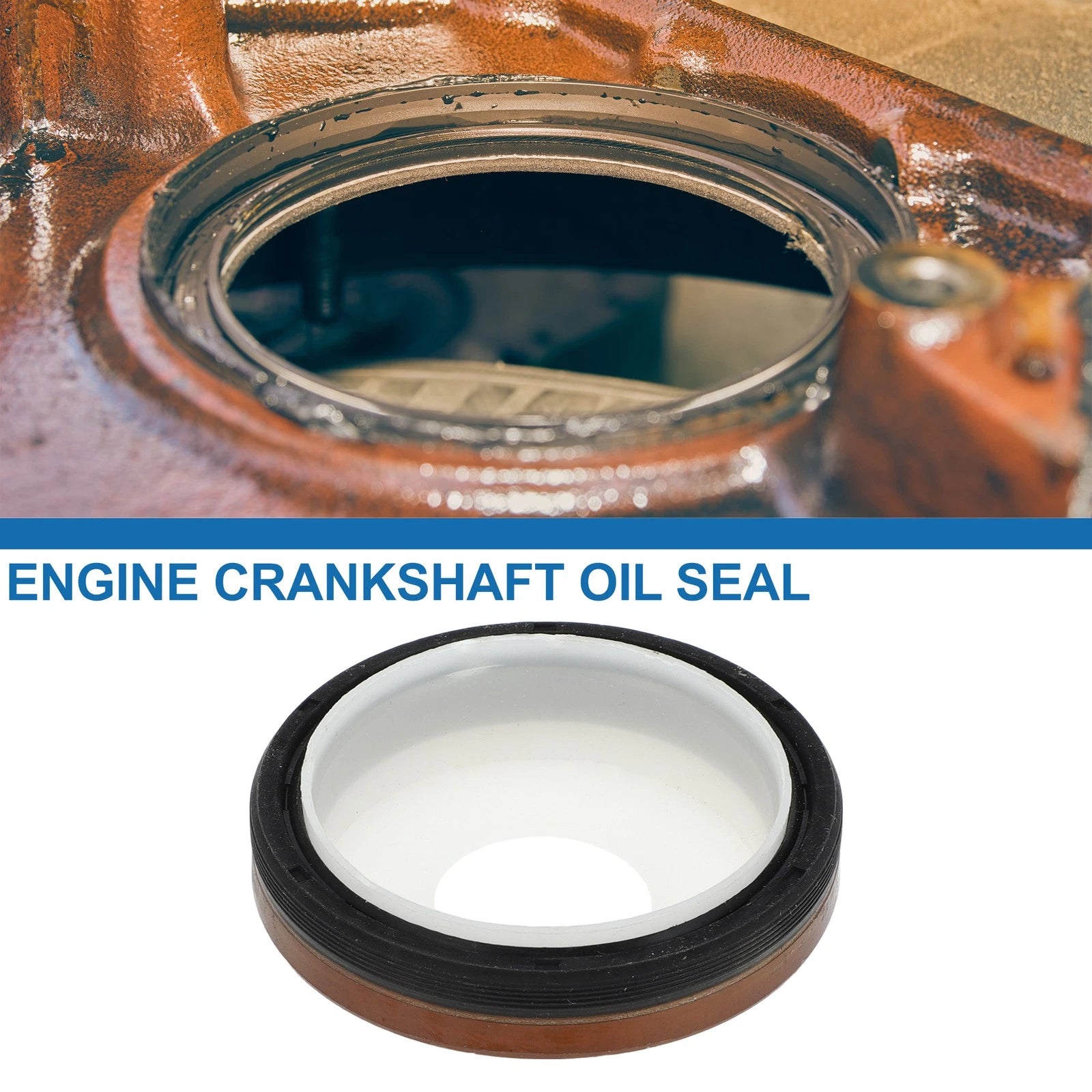 1 Pc Front Crankshaft Oil Seal for Chevrolet Colorado (No. 89017622)