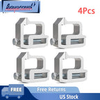 Set of 4 Heavy Duty Aluminum Mounting Clamps for Truck Cap Topper