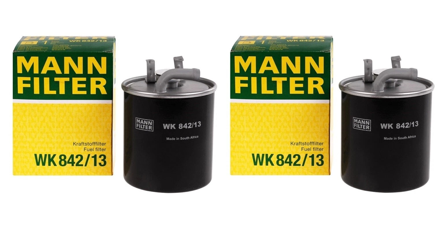 Set of 2 Fuel Filters Mann WK84213 for Dodge Sprinter 2500 3500 (2003–2006)