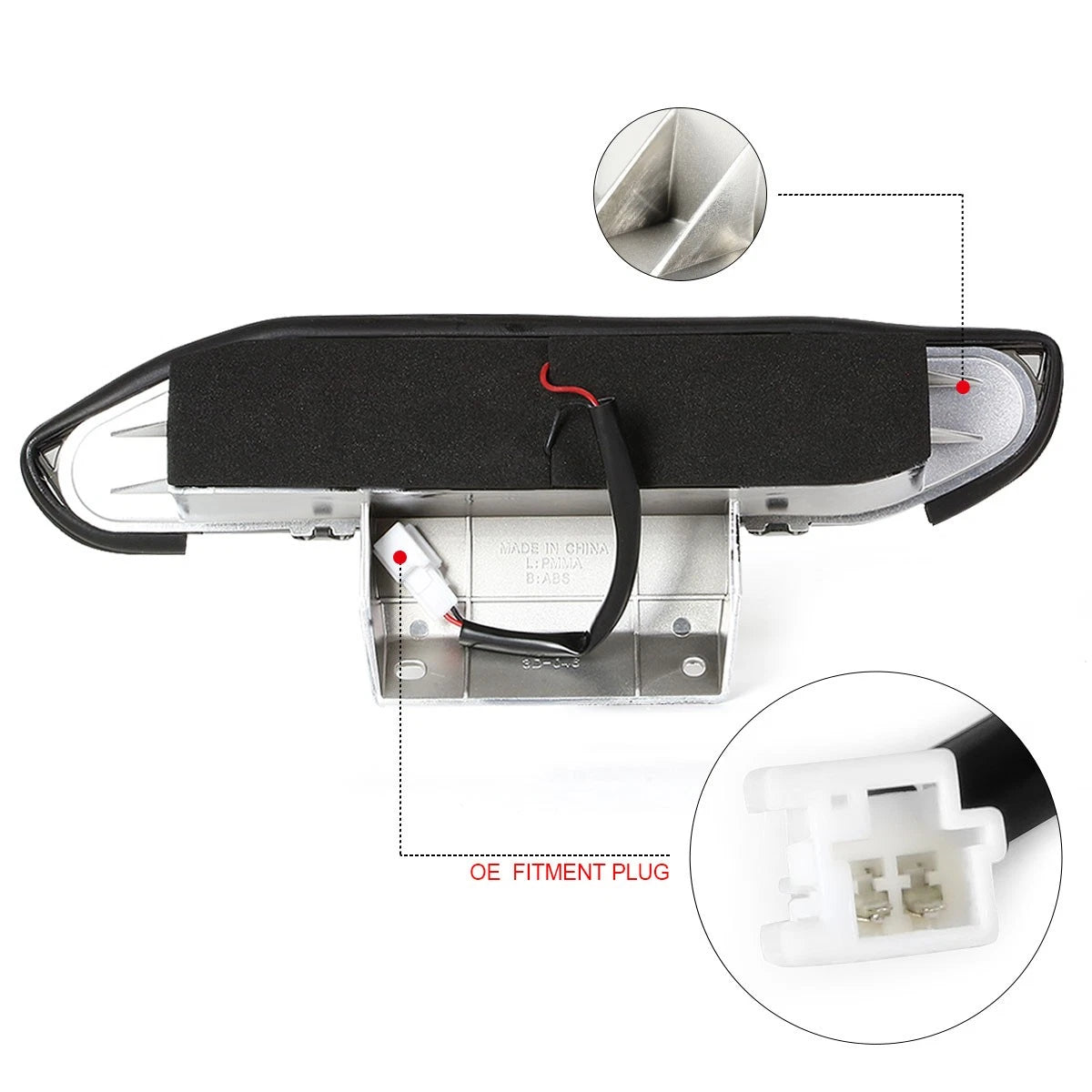 Full LED High Mount Third Tail Brake Light for Cube (2009–2014)