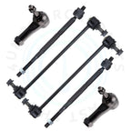 Set of 6 Front Tie Rods Sway Bar Ends for Chevy Cobalt (2005–2010)