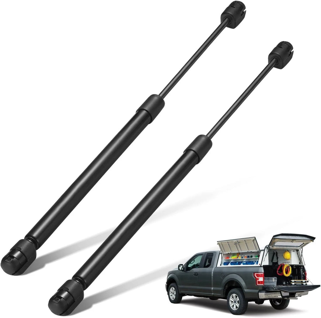 Set of 2 Gas Struts for Truck Cap Window (14 Inch)