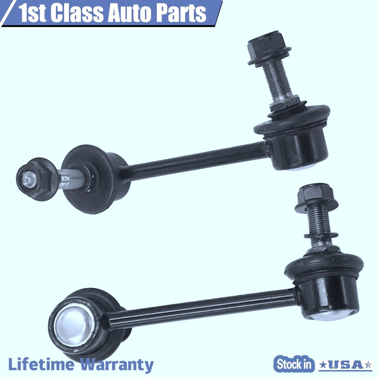 2Pcs Front Suspension Sway Bar Links for Toyota Tacoma (2005–2019)