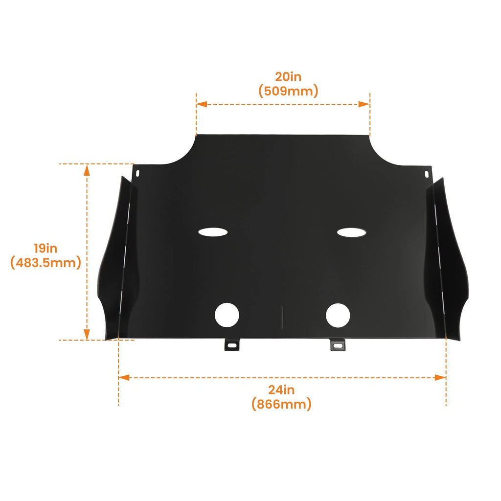 Rear Skid Plate for Ford F-150 Ecoboost (2015–2022)