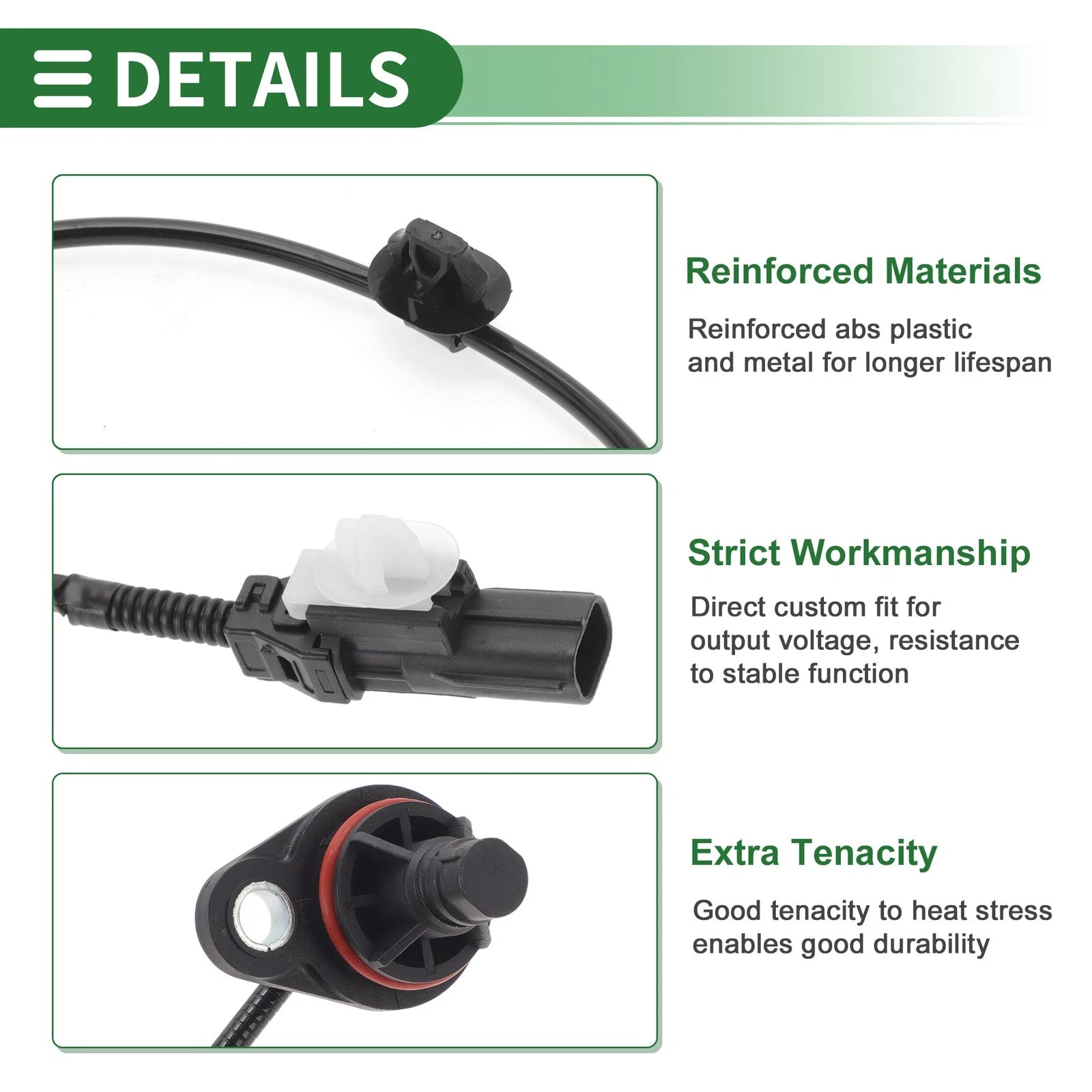 ABS Wheel Speed Sensor No. 8954626150 for Toyota Hiace (2014) Rear Left