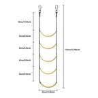 Boat Ladder for Yacht Kayak Canoe Fishing Boat (92x32cm)