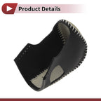 Gear Shift Knob Cover for Nissan Murano (2009–2013) Black Beige Faux Leather