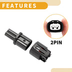 2 Pin ABS Sensor Connector Plug for Toyota 