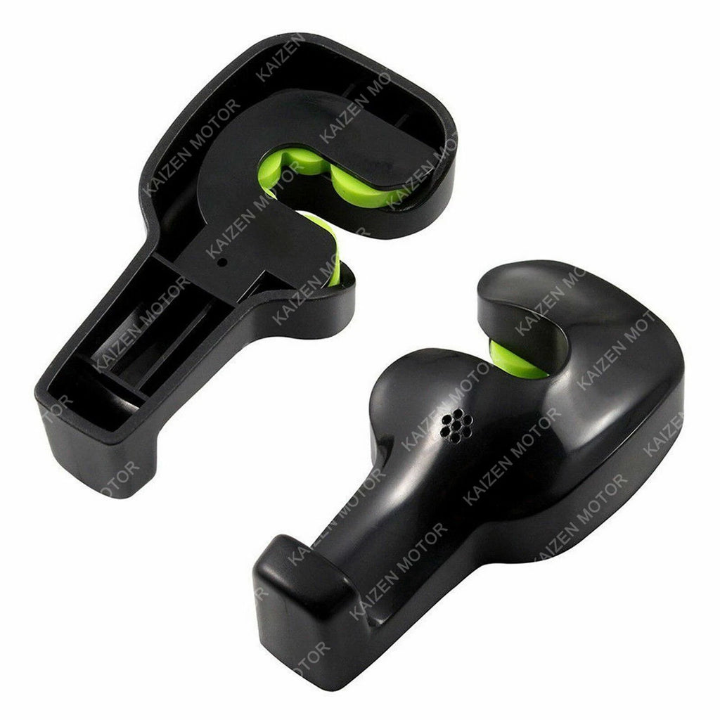 Black Back Seat Headrest Hanger Holder for Auto Truck (-)