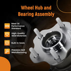 Rear Wheel Bearing Hub Assembly for Nissan Juke AWD (2011–2017) H512373