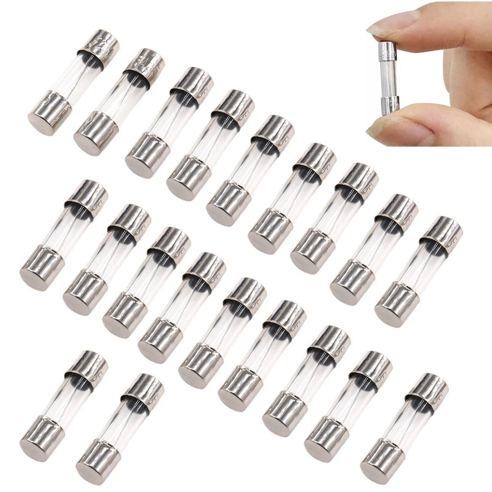 20Pcs 5A 250V Fuse for Pit Boss Traeger Camp Chef Green Mountain Grills