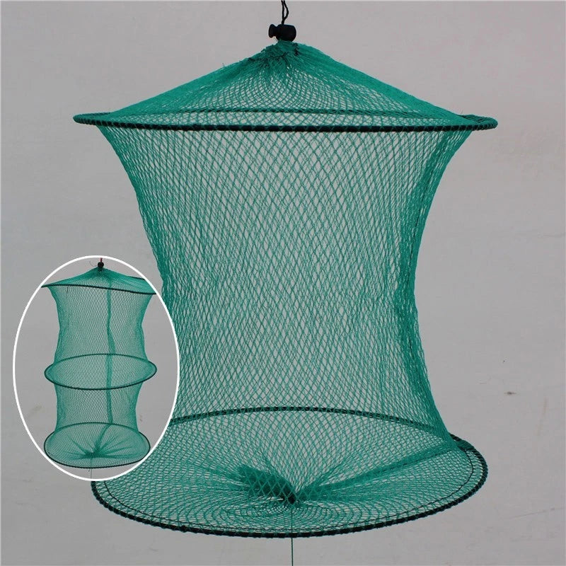Foldable Knotless Fishing Net for Small Fish Protection (Fishing Gear)