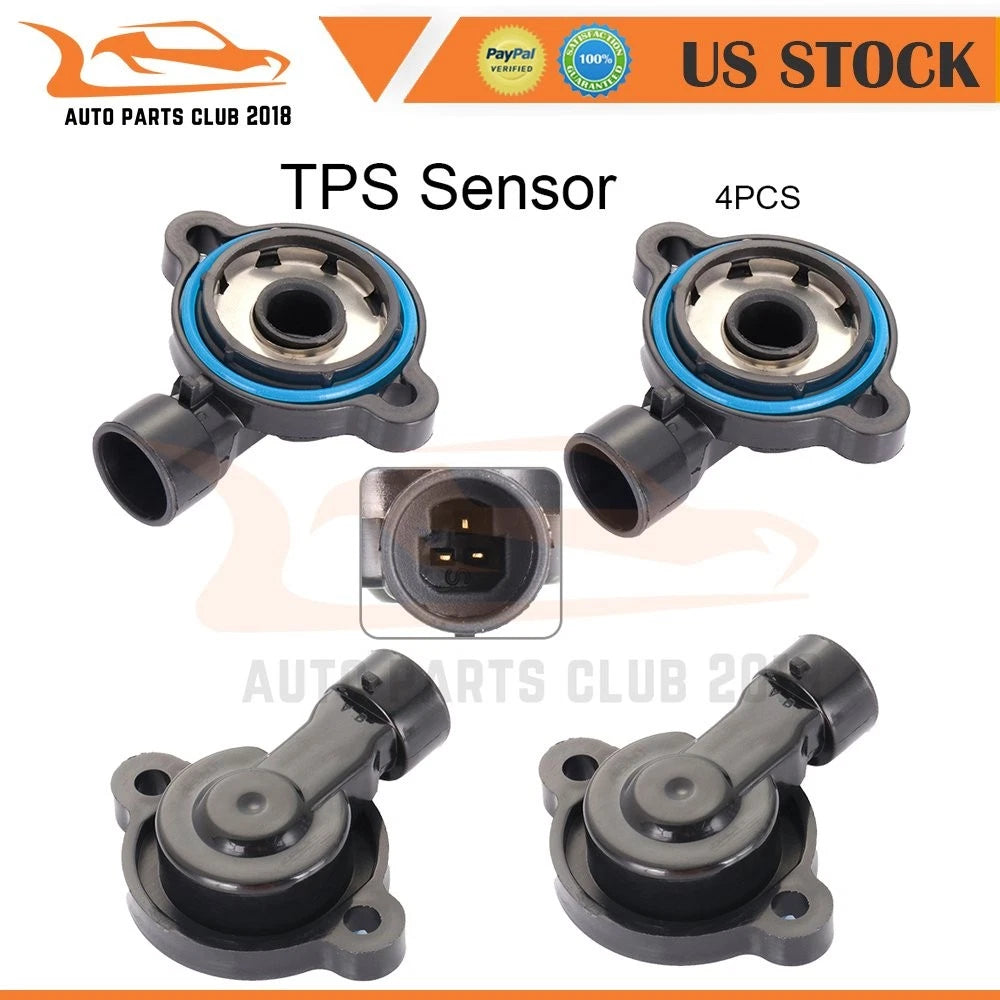 Set of 4 Throttle Position Sensors for Chevrolet Blazer Buick Skylark (1996–1998)