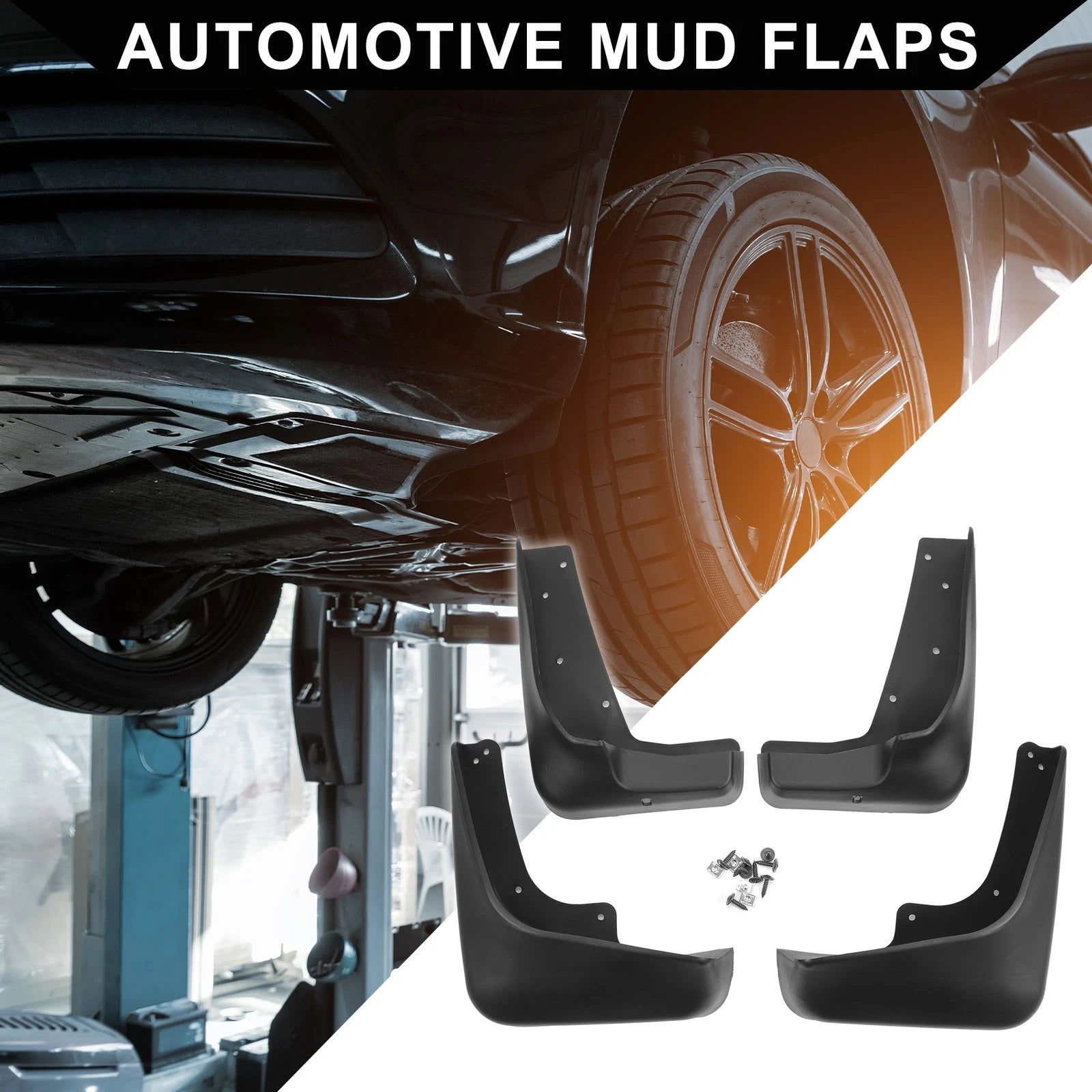 Mud Flap Splash Guard Set for Suzuki Grand Vitara (2006–2015)
