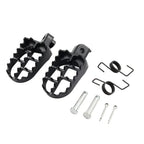 Black Front Footrest Pegs for Suzuki V-Strom 650 DL650 (2004-2012)
