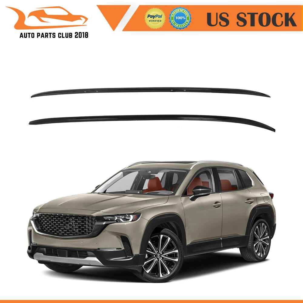 Roof Rack Side Rail for Mazda CX-9 (2016–2023) Silver