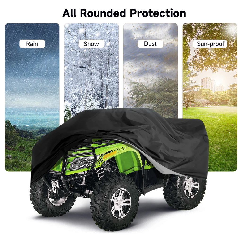 ATV Cover Waterproof UV Protector for Kawasaki KFX 400 450R 700 (2003–2009)
